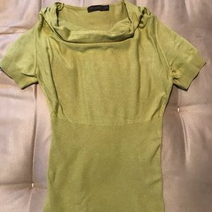 EUC The Limited stretch cowl neck shirt